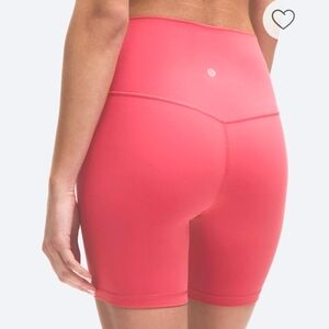 Lululemon Align High Rise Bike Shorts 6" Size 2